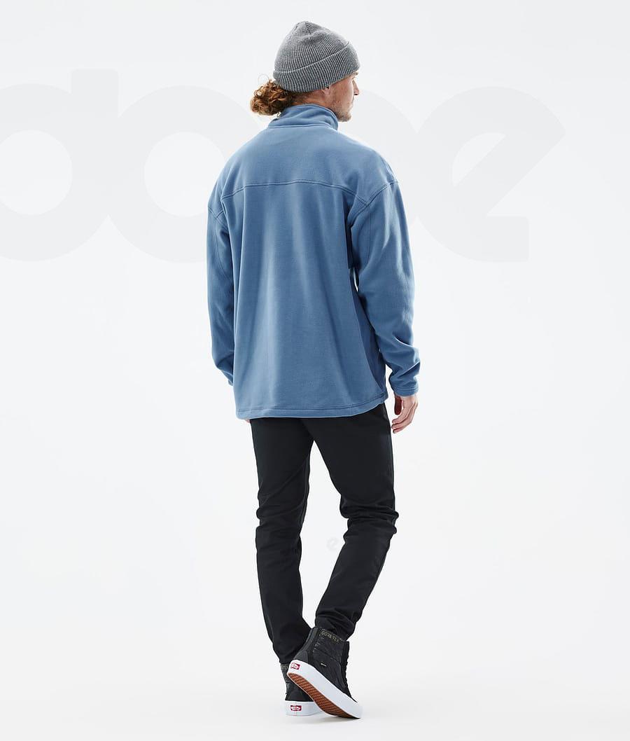 Dope Comfy Vlies Heren Blauw Grijs | NLOR3029