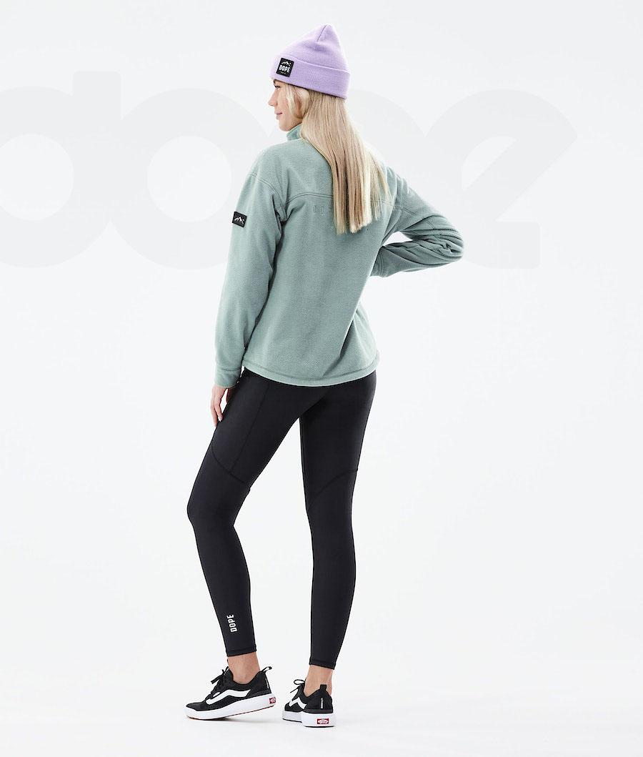 Dope Comfy W 2021 Vlies Dames Groen | NLNB3862