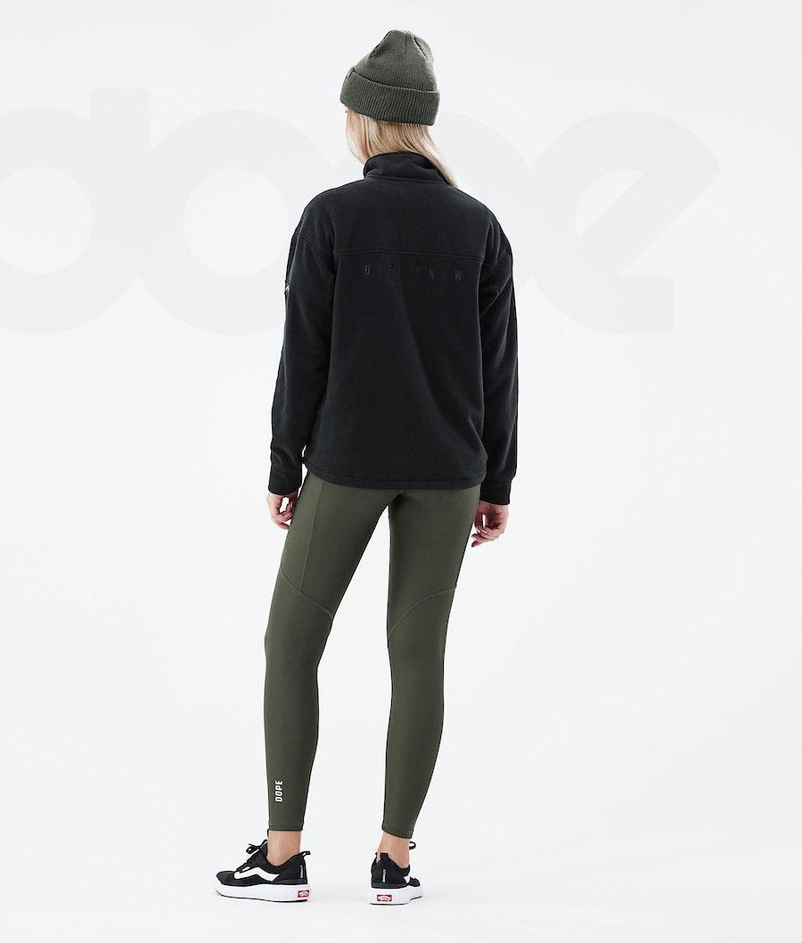 Dope Comfy W 2021 Vlies Dames Zwart | NLMA3861