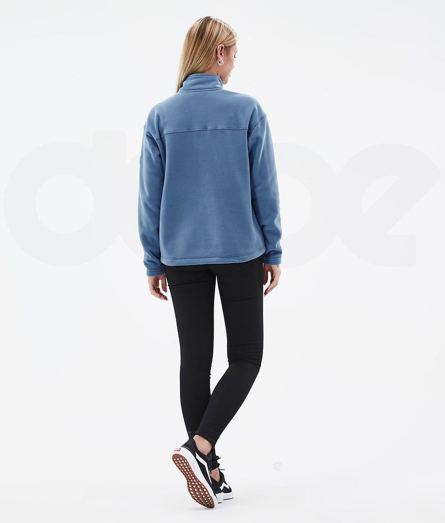 Dope Comfy W Vlies Dames Blauw Grijs | NLUT3854