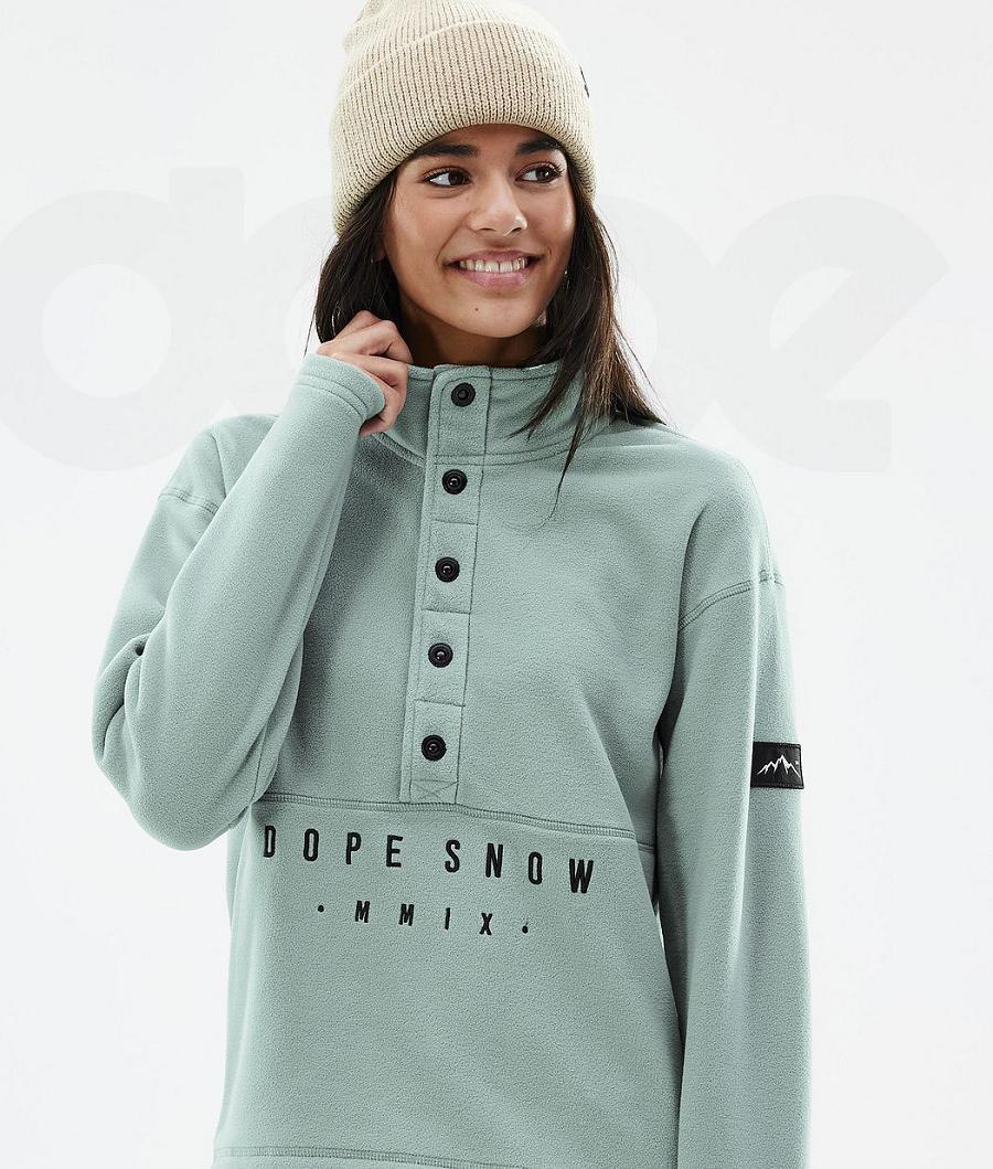 Dope Comfy W Vlies Dames Groen | NLRW3857