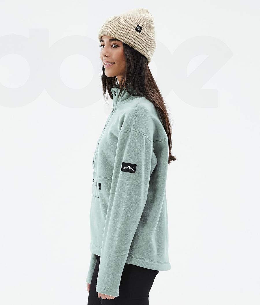 Dope Comfy W Vlies Dames Groen | NLRW3857