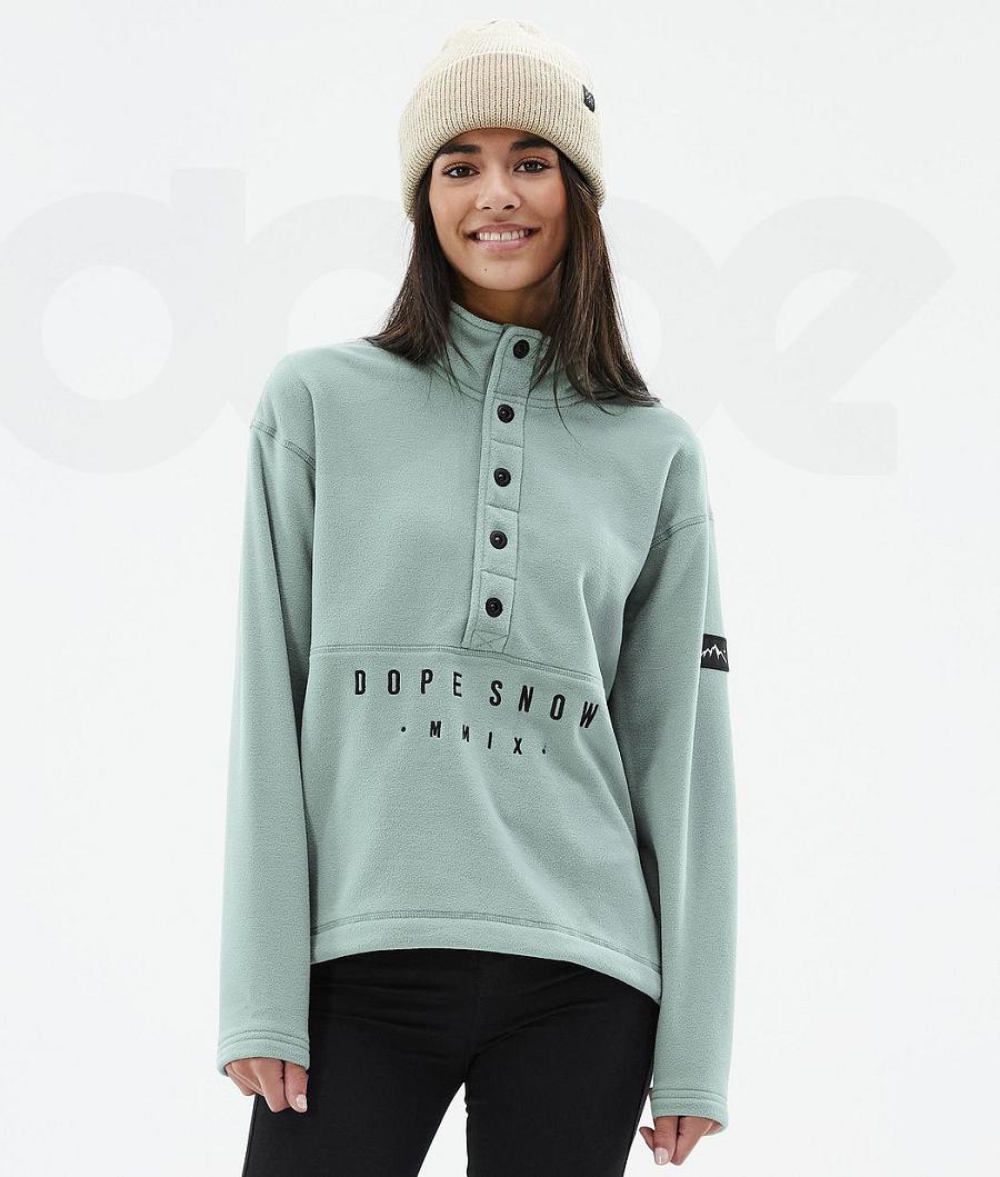 Dope Comfy W Vlies Dames Groen | NLRW3857