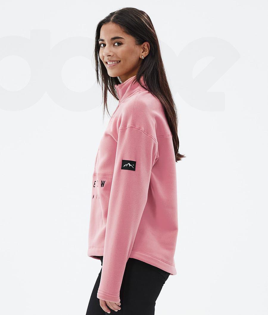 Dope Comfy W Vlies Dames Roze | NLYU3855