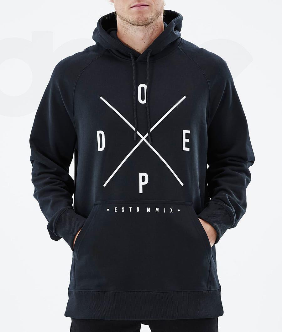 Dope Common 2X-Up Hoodie Heren Zwart | NLAP3001