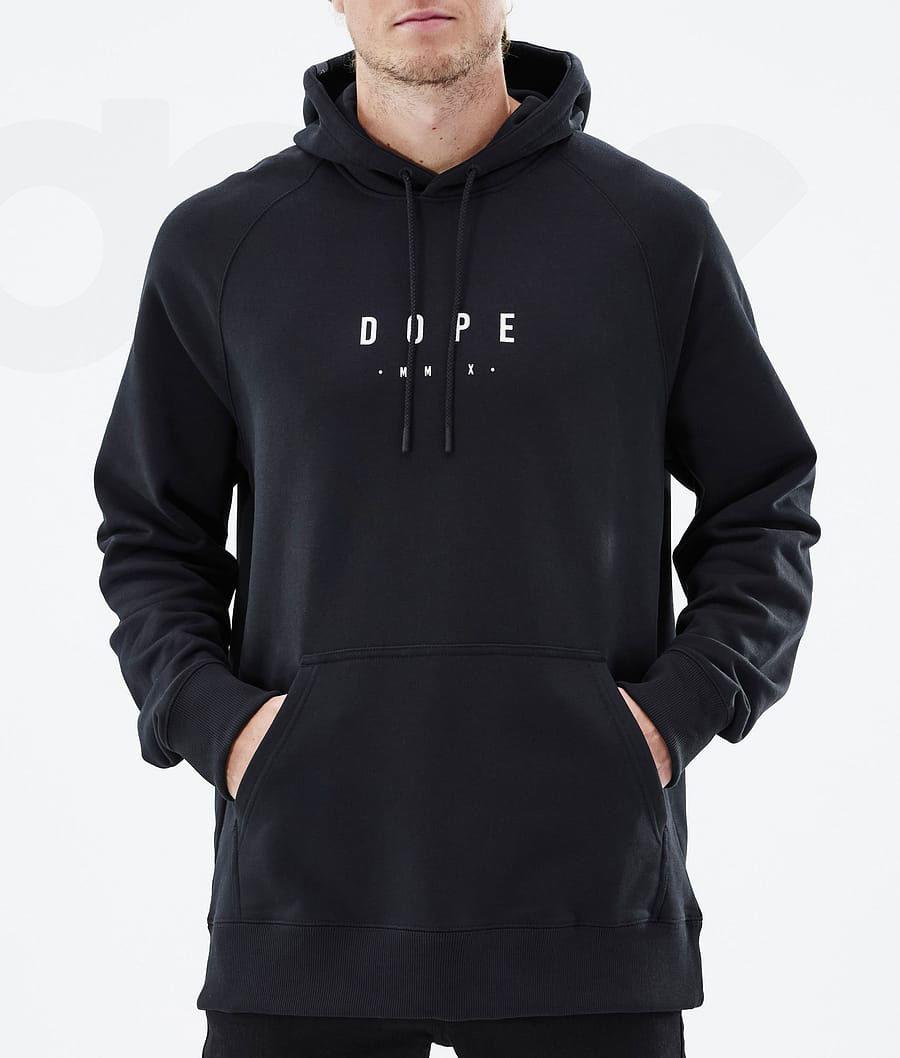 Dope Common Peak Hoodie Heren Zwart | NLOR3003