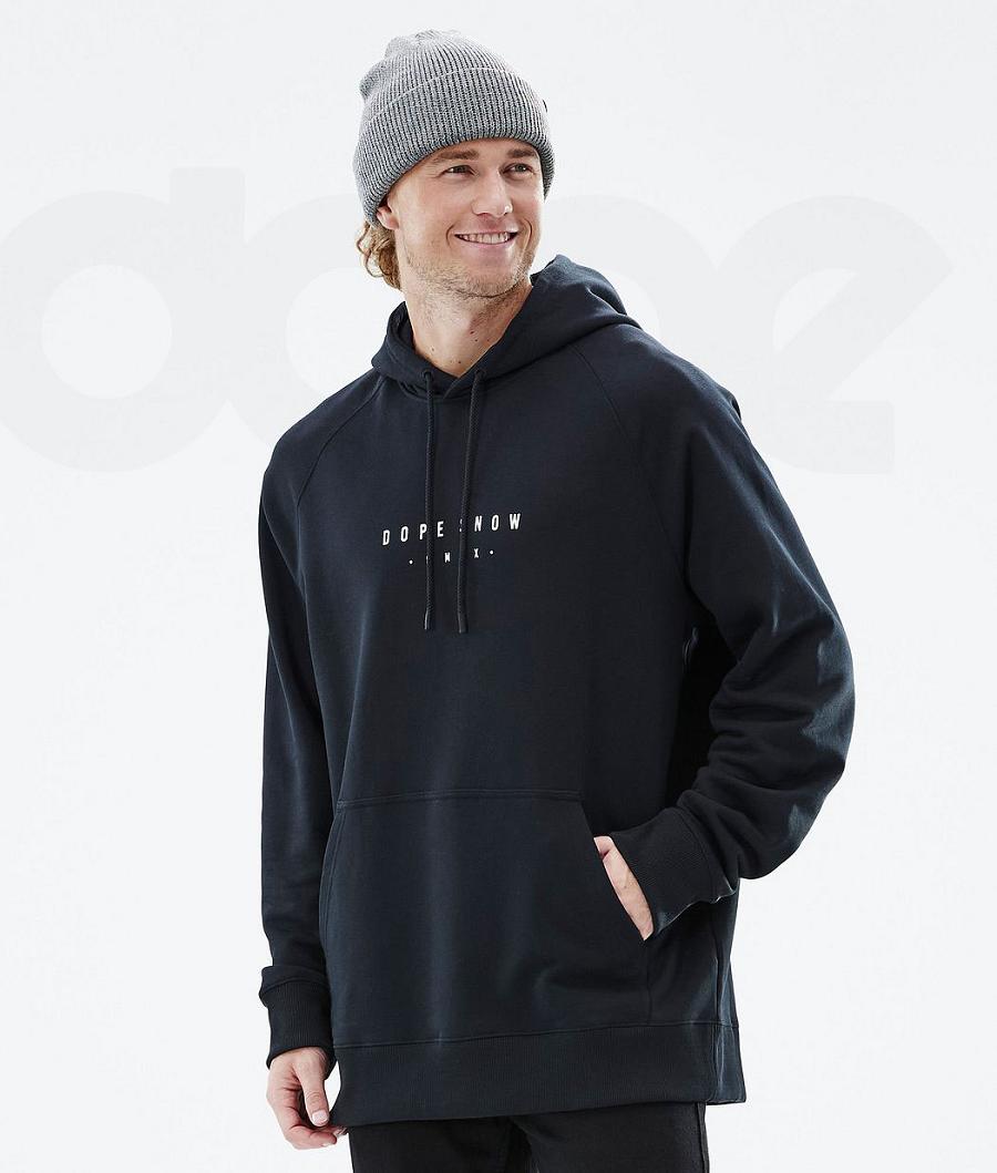 Dope Common Range Hoodie Heren Zwart | NLYU3006