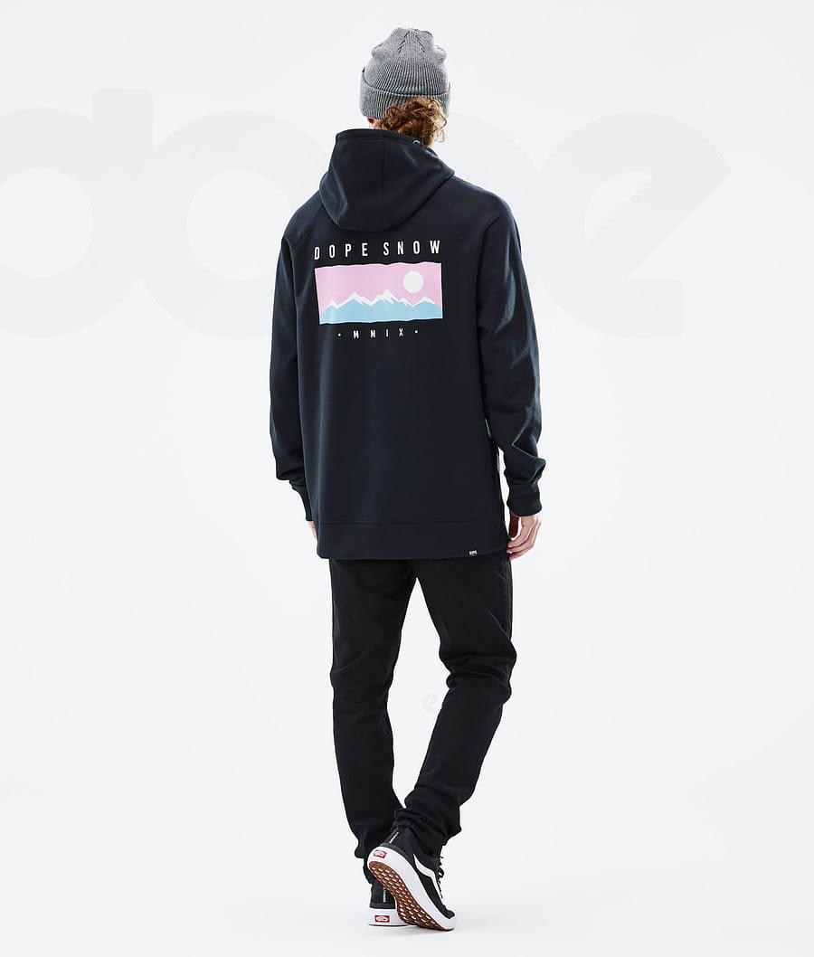 Dope Common Range Hoodie Heren Zwart | NLYU3006