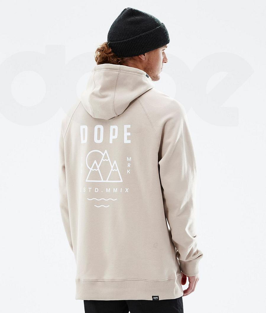 Dope Common Summit Hoodie Heren Bruin | NLWY3010