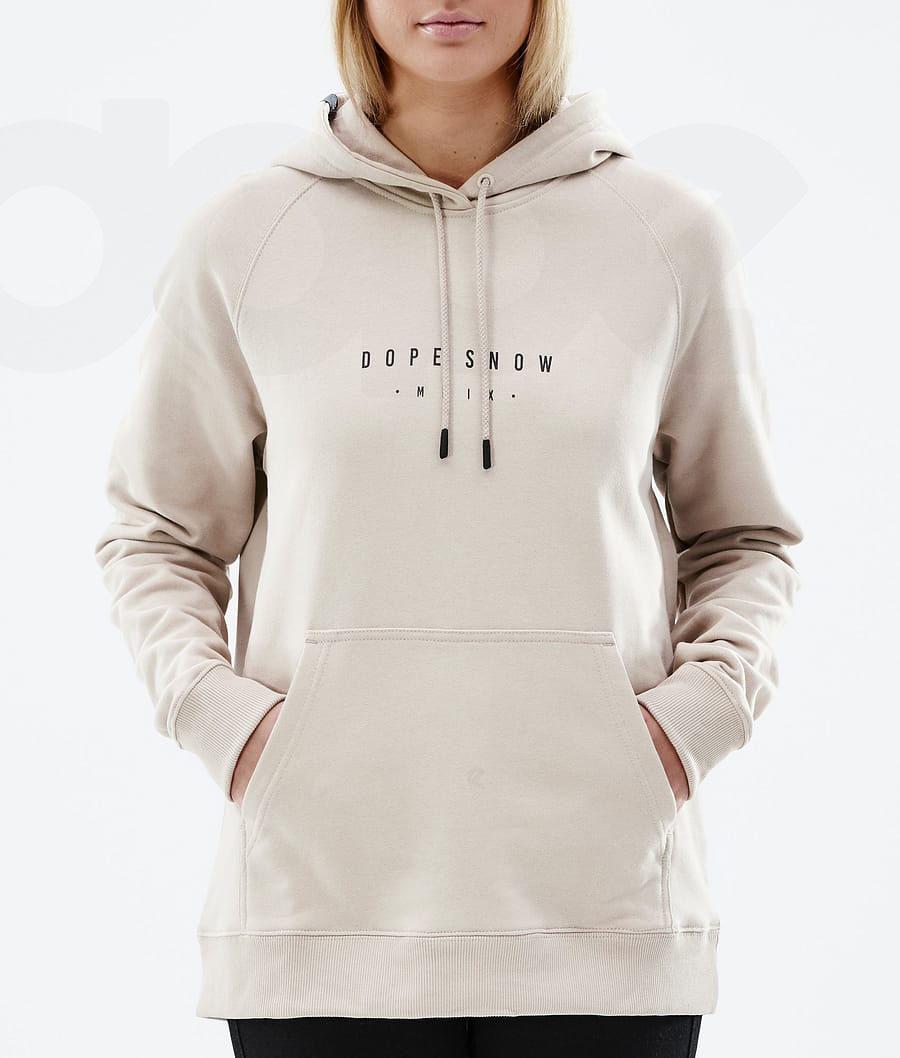 Dope Common W Range Hoodie Dames Bruin | NLQZ3835