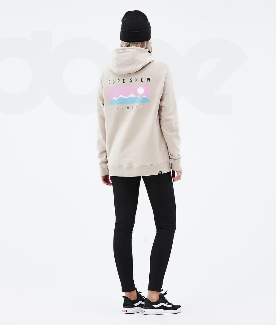 Dope Common W Range Hoodie Dames Bruin | NLQZ3835