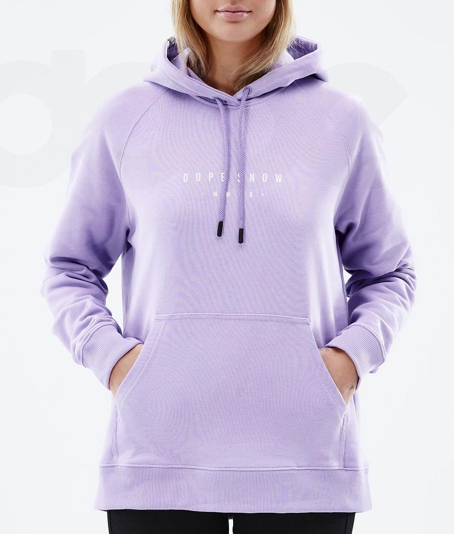 Dope Common W Range Hoodie Dames Paars | NLNB3837