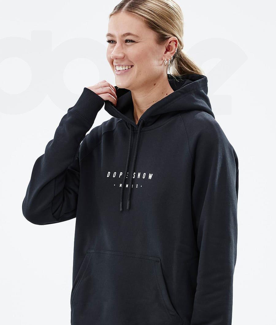 Dope Common W Range Hoodie Dames Zwart | NLMA3836