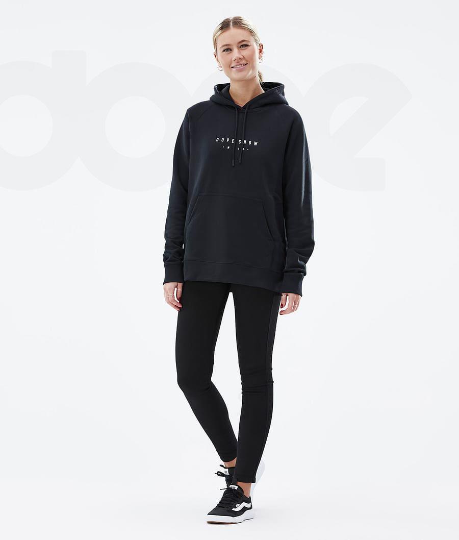 Dope Common W Range Hoodie Dames Zwart | NLMA3836