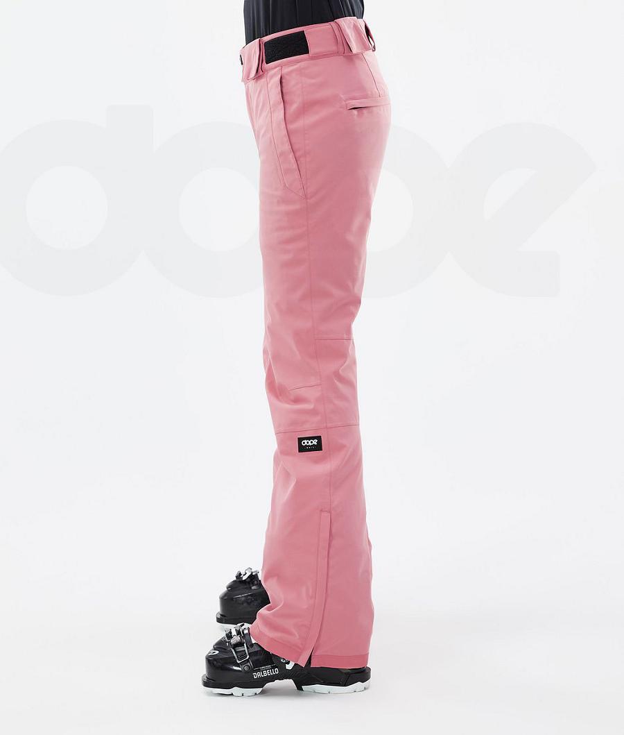 Dope Con W Ski Broek Dames Roze | NLBC3324