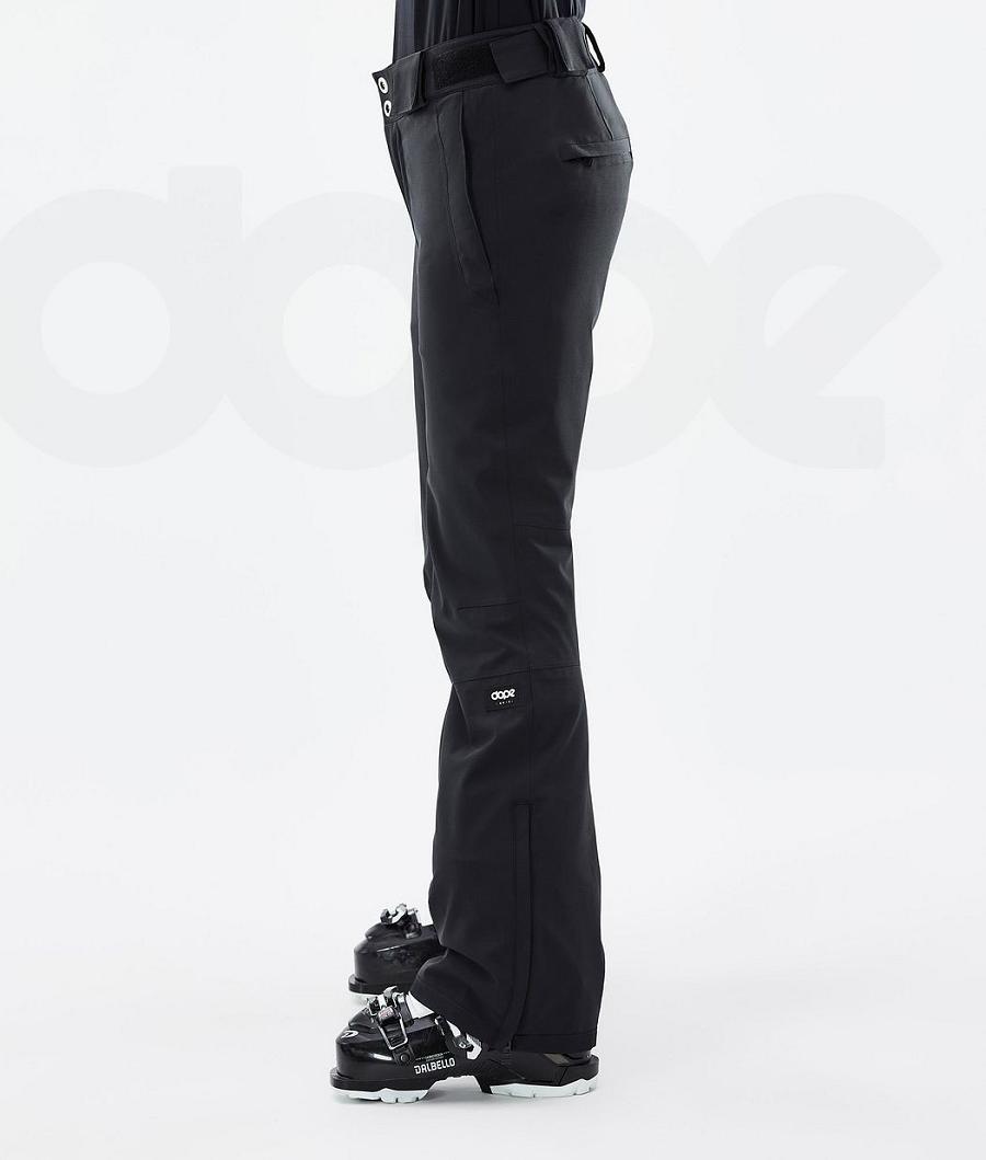 Dope Con W Ski Broek Dames Zwart | NLVD3325