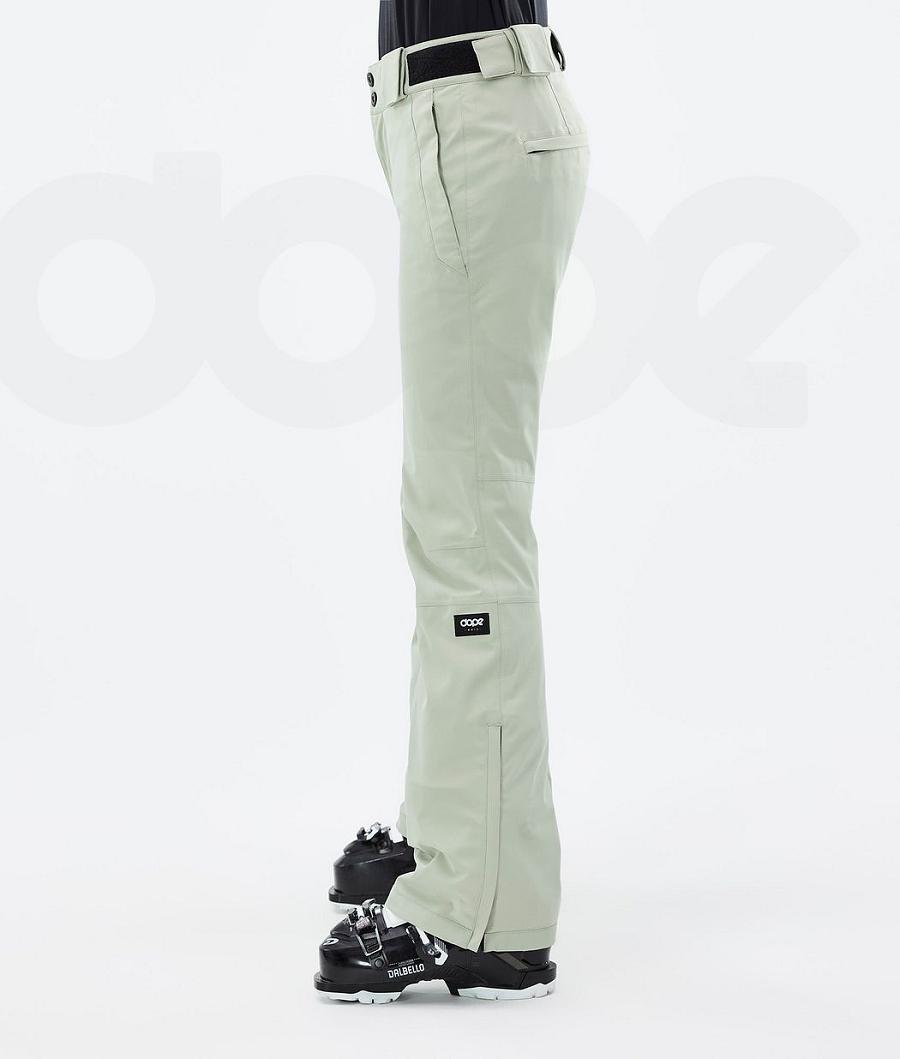 Dope Con W Soft Ski Broek Dames Groen | NLHK3332