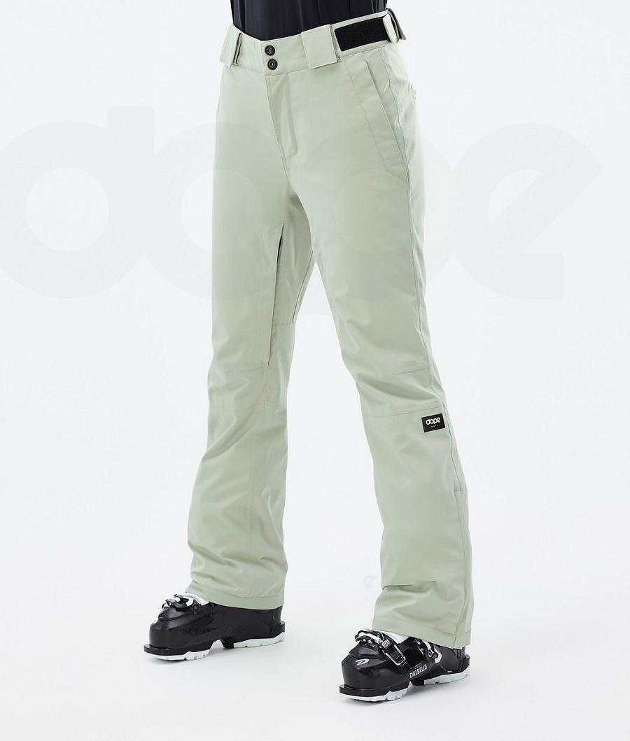 Dope Con W Soft Ski Broek Dames Groen | NLHK3332