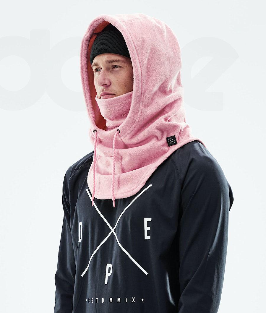 Dope Cozy Hood II Masker Dames Roze | NLTV3987