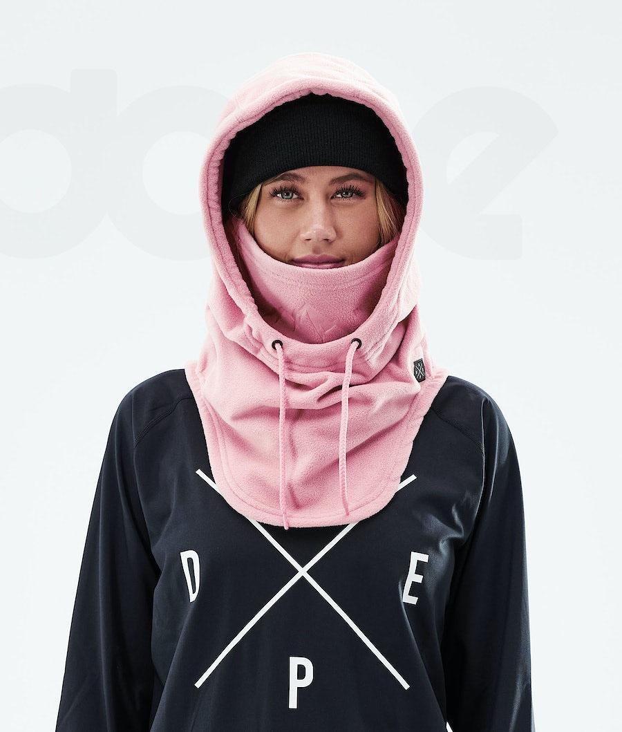 Dope Cozy Hood II Masker Dames Roze | NLTV3987