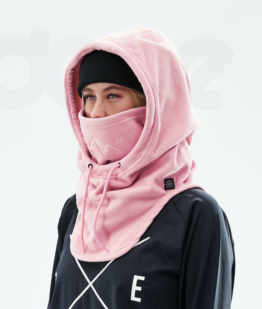 Dope Cozy Hood II Masker Dames Roze | NLTV3987