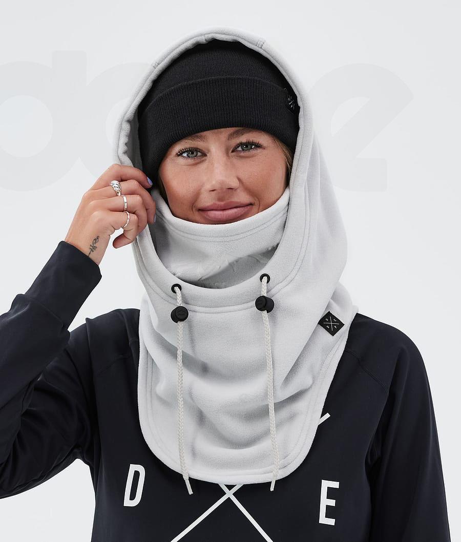 Dope Cozy Hood II Masker Dames Zilver | NLYU3986