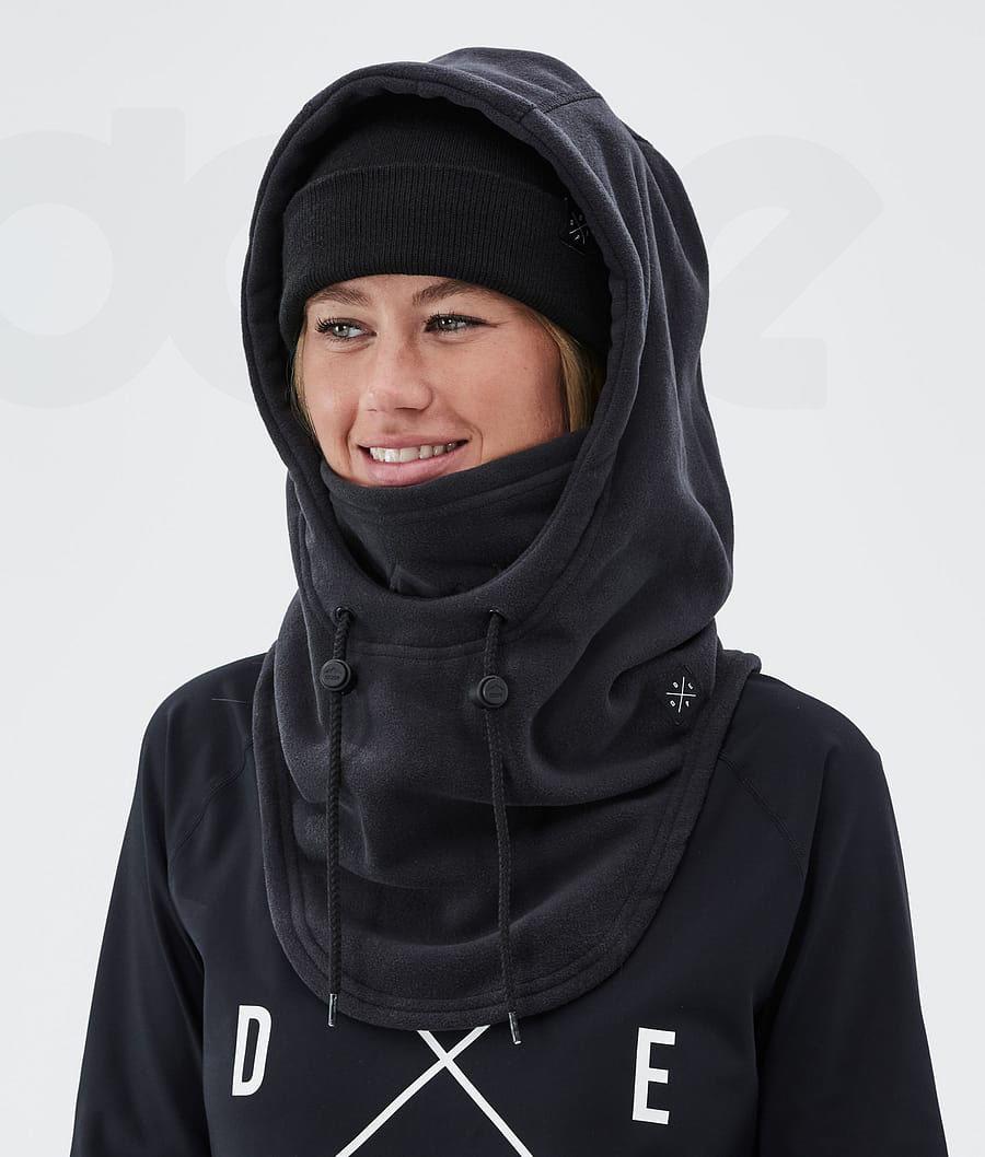 Dope Cozy Hood II Masker Dames Zwart | NLRW3988