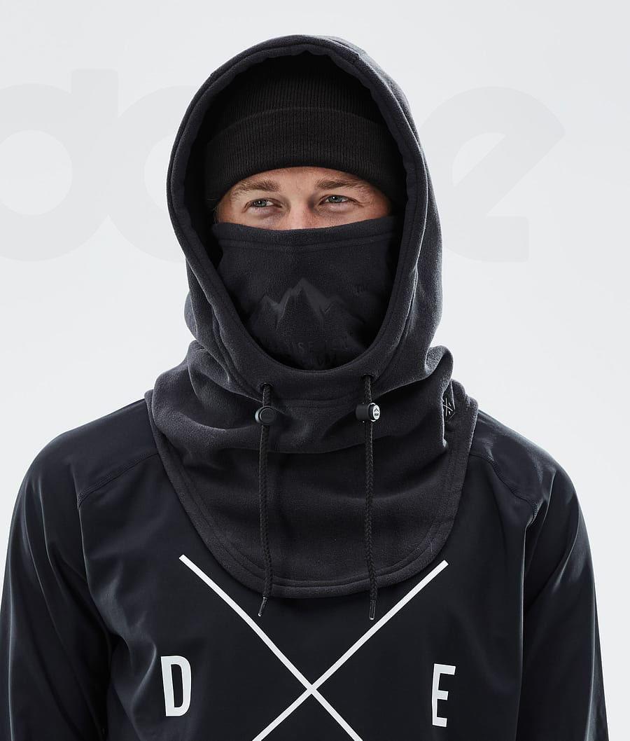 Dope Cozy Hood II Masker Dames Zwart | NLRW3988