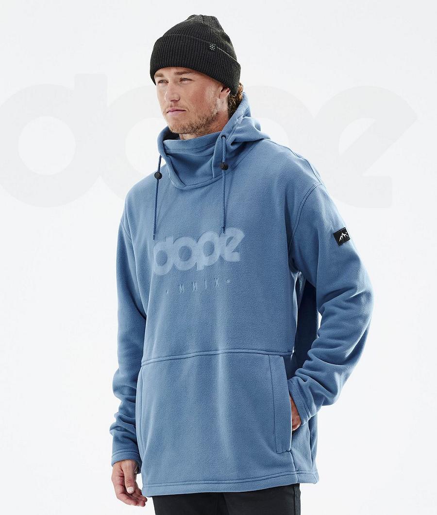 Dope Cozy II 2020 Tucks Vlies Heren Blauw Grijs | NLQZ3037