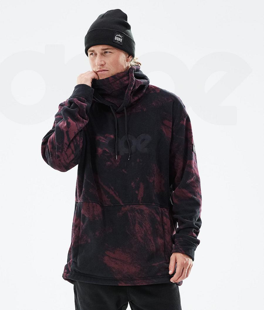 Dope Cozy II 2021 Paint Vlies Heren Bordeaux | NLCE3042