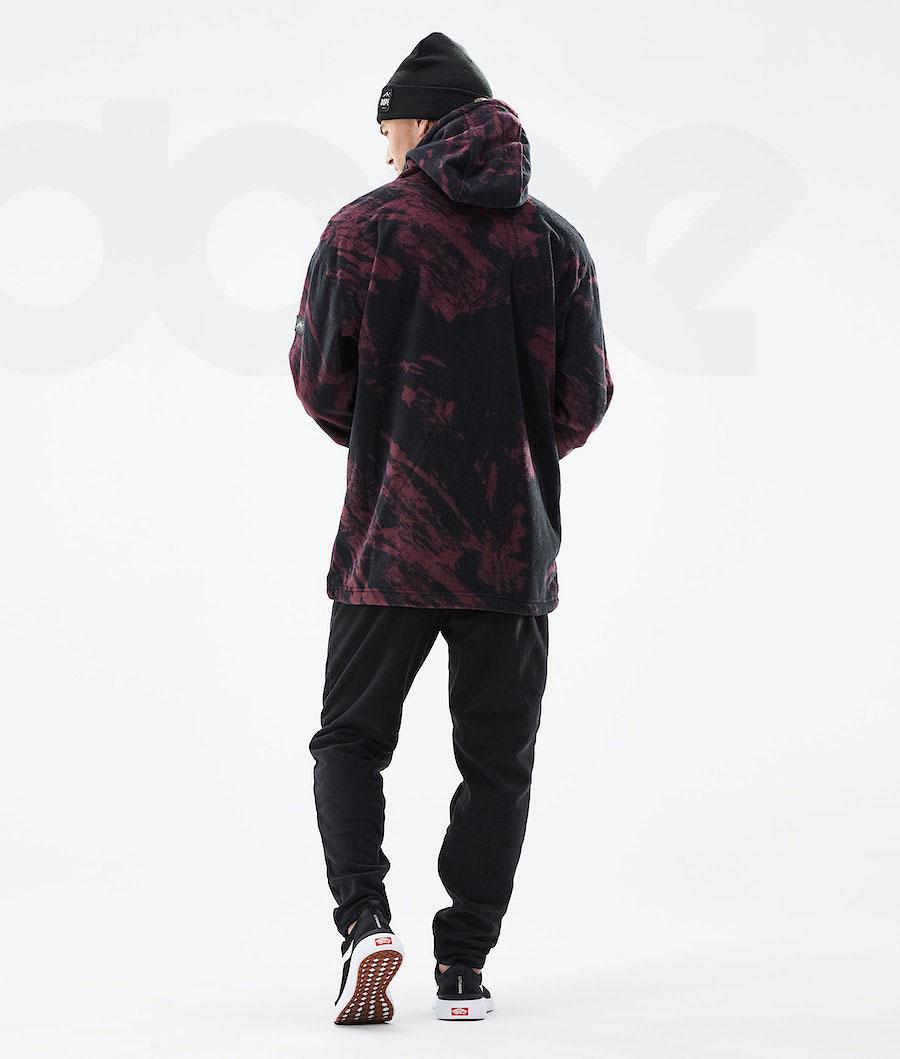 Dope Cozy II 2021 Paint Vlies Heren Bordeaux | NLCE3042