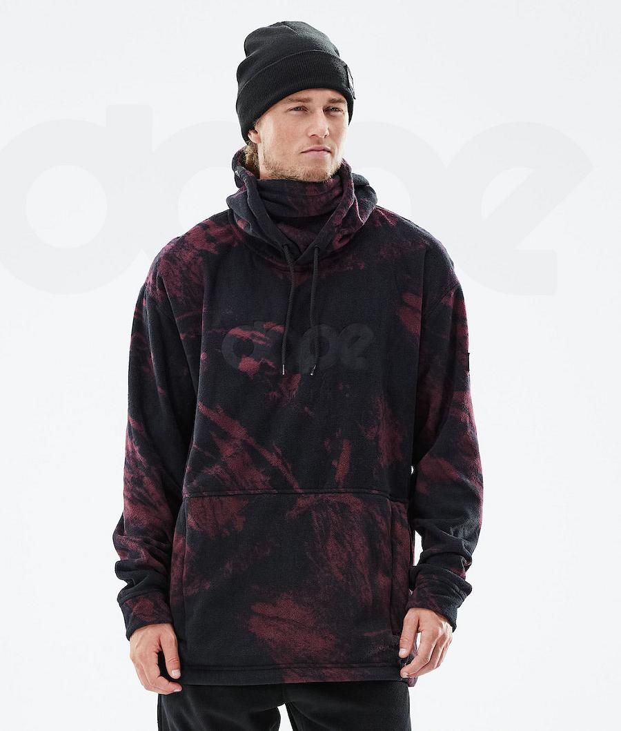 Dope Cozy II 2021 Paint Vlies Heren Bordeaux | NLCE3042