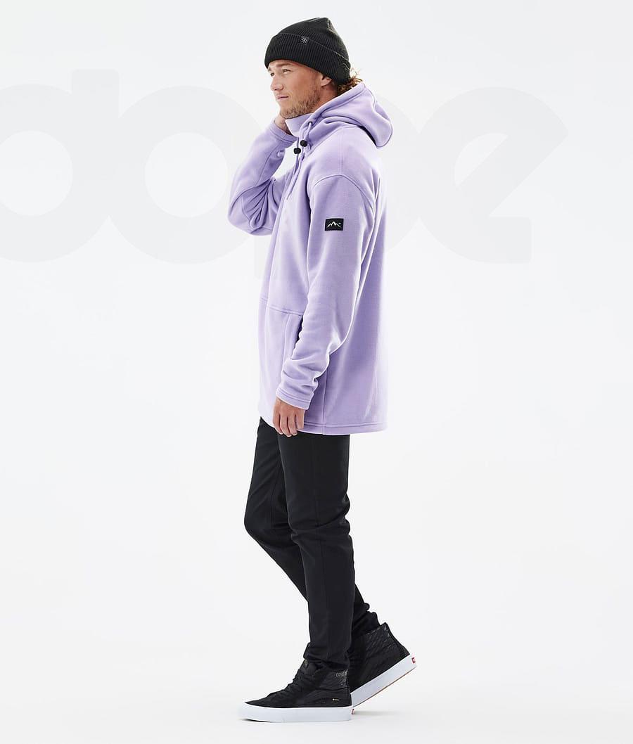 Dope Cozy II Vlies Heren Paars | NLWY3036