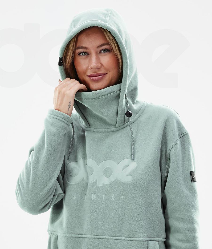 Dope Cozy II W Vlies Dames Groen | NLVD3864