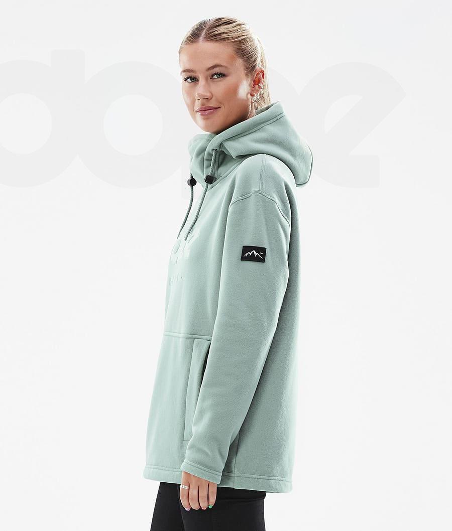 Dope Cozy II W Vlies Dames Groen | NLVD3864