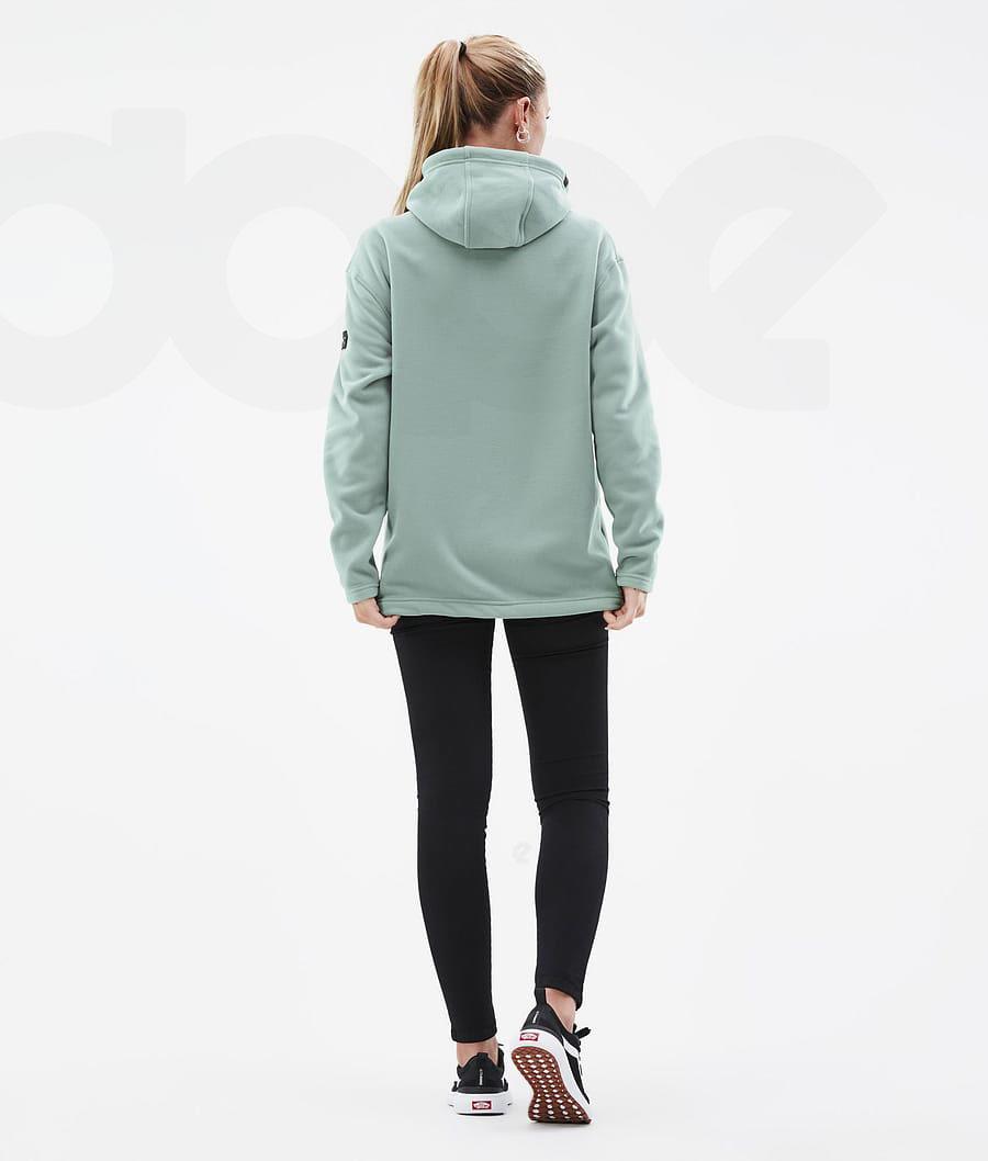 Dope Cozy II W Vlies Dames Groen | NLVD3864