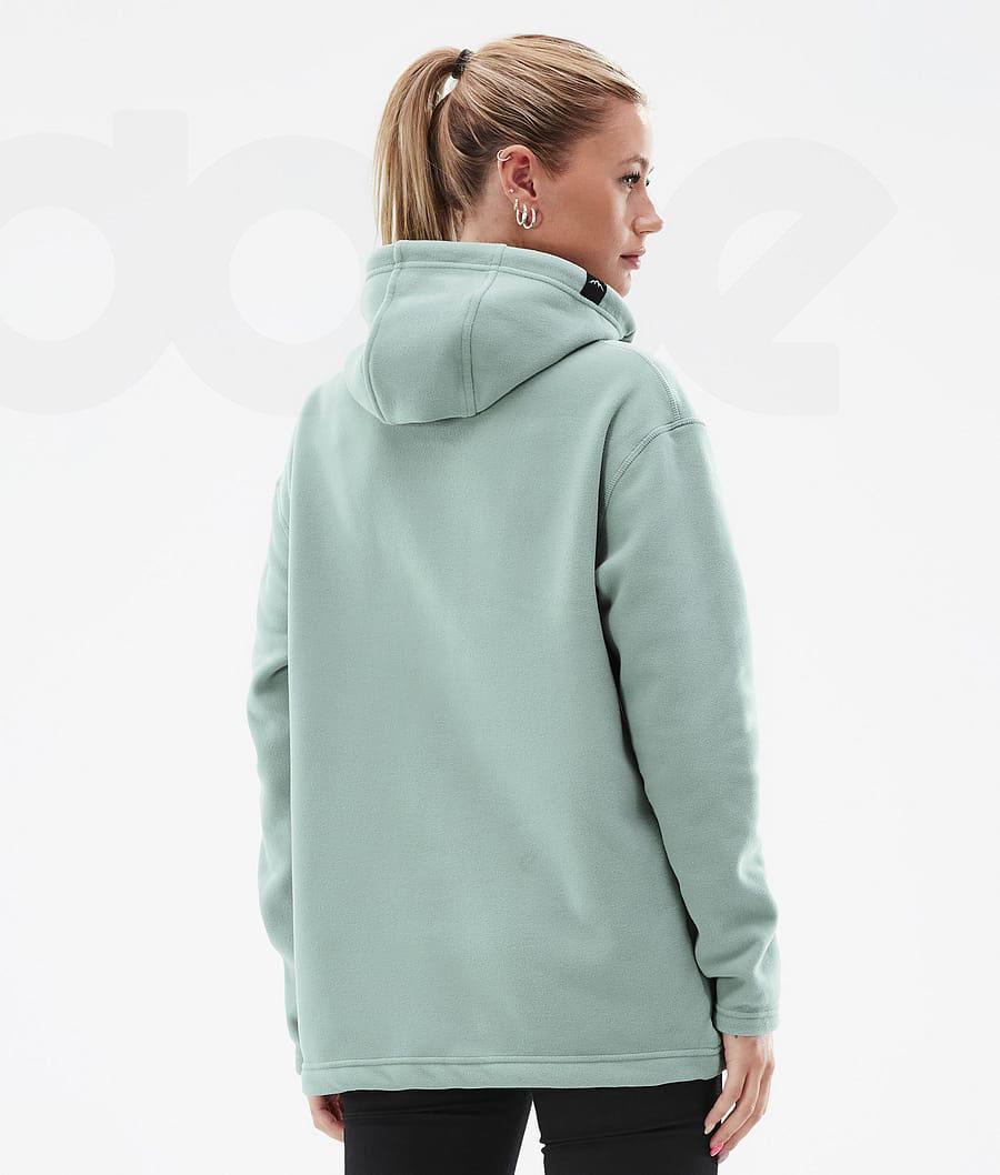 Dope Cozy II W Vlies Dames Groen | NLVD3864