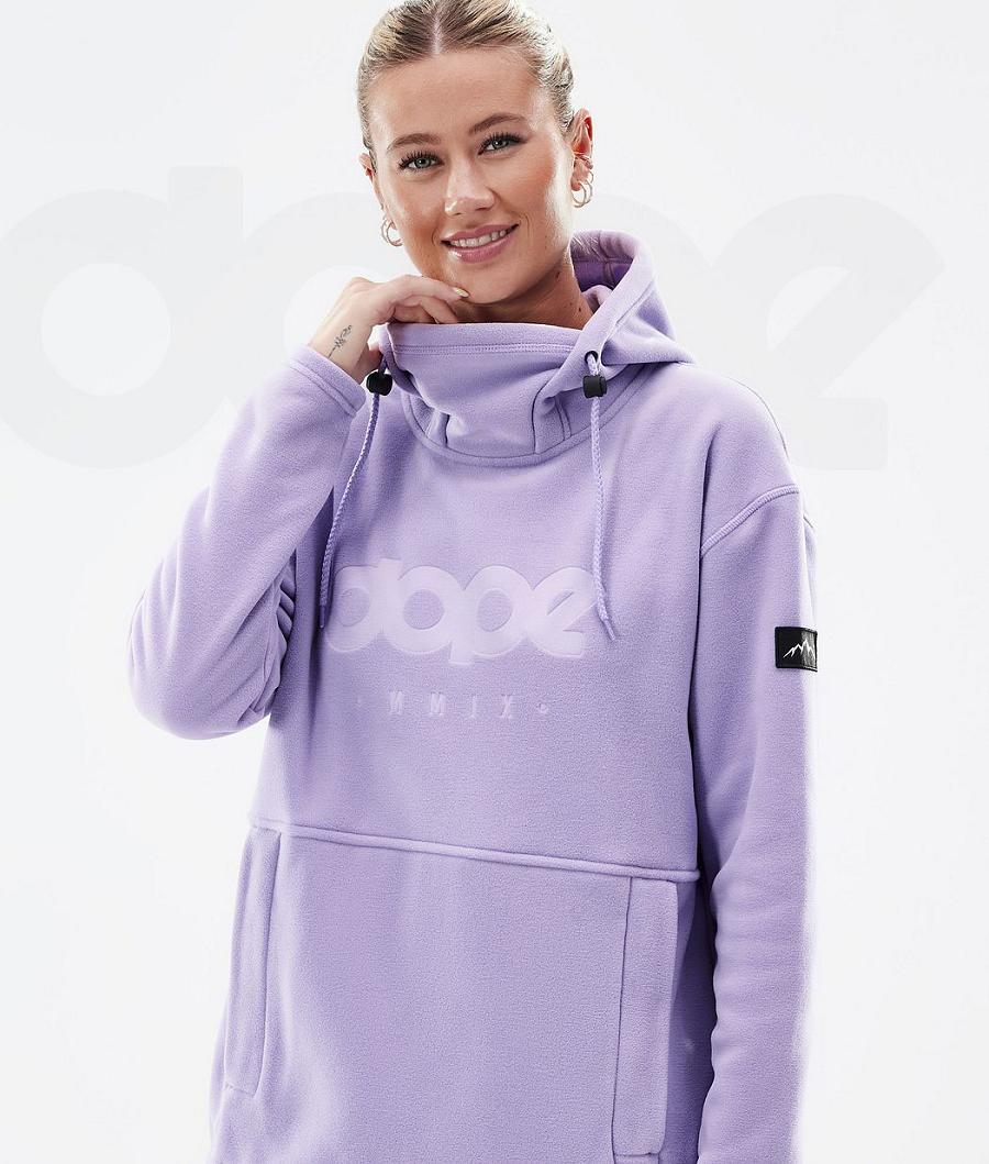 Dope Cozy II W Vlies Dames Paars | NLXF3866