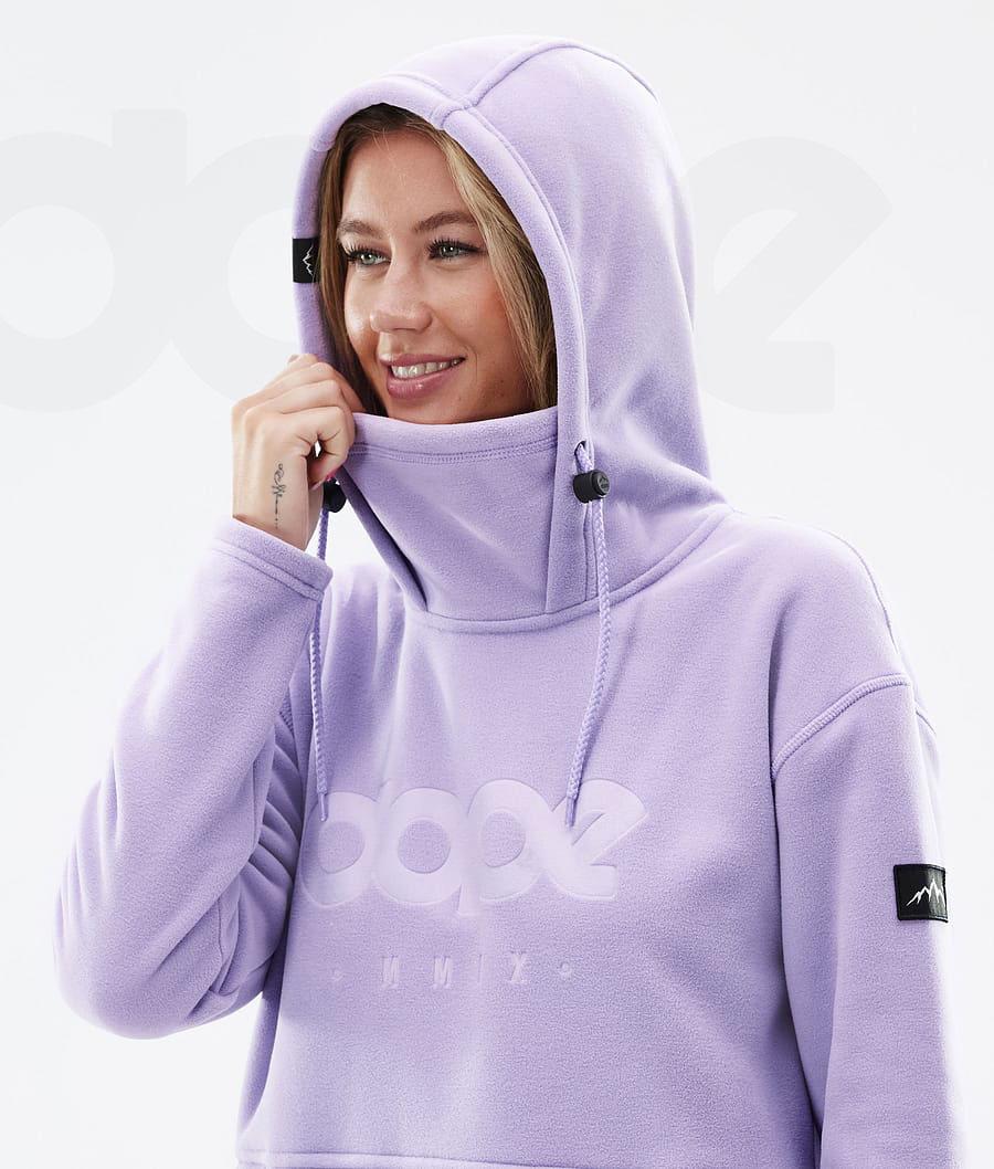 Dope Cozy II W Vlies Dames Paars | NLXF3866