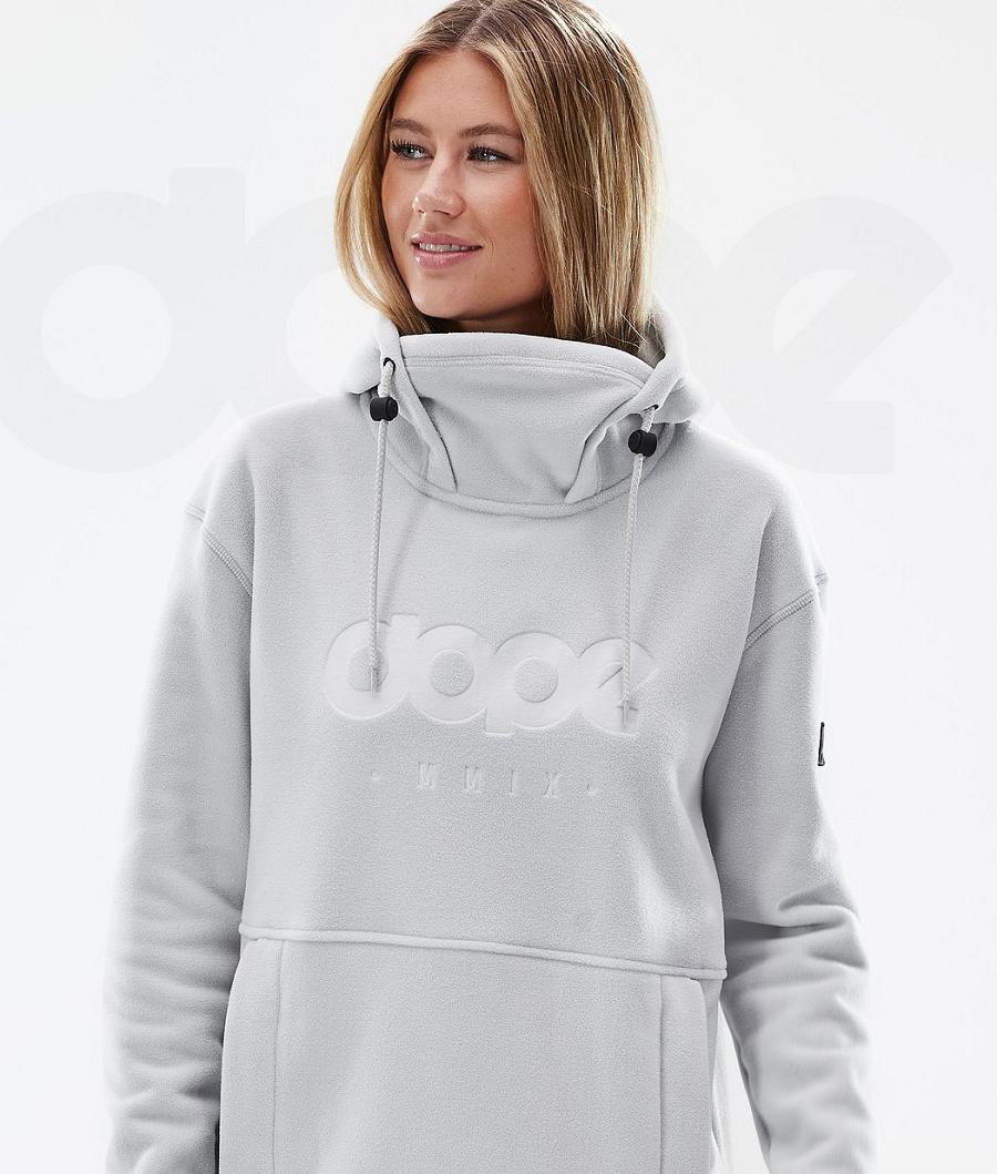 Dope Cozy II W Vlies Dames Zilver | NLZG3867