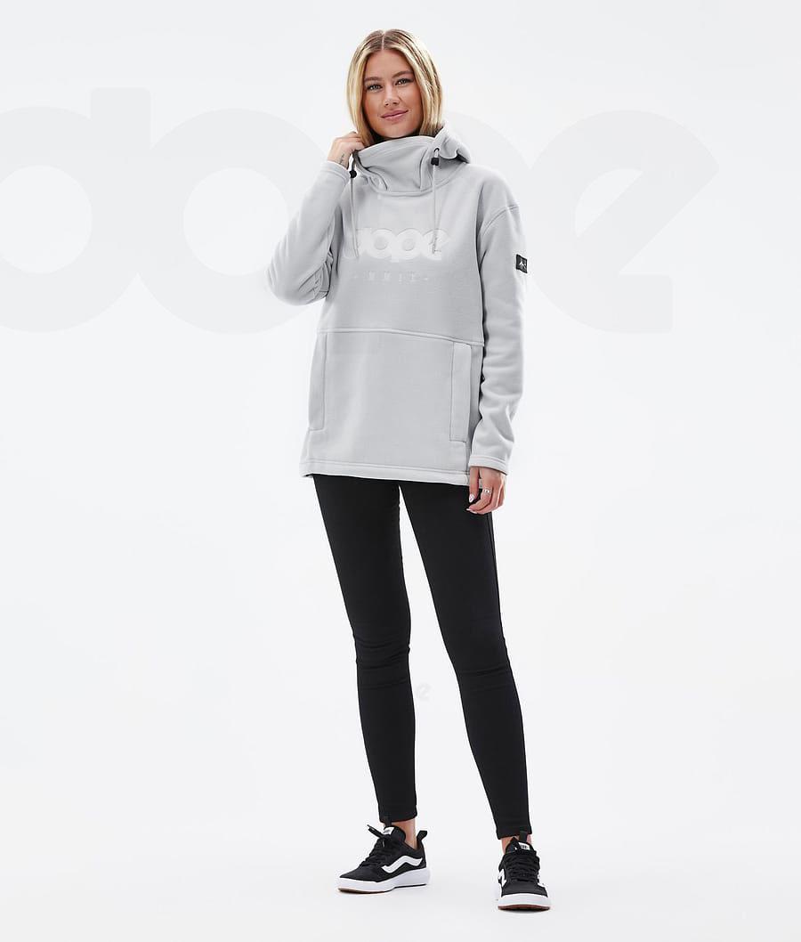 Dope Cozy II W Vlies Dames Zilver | NLZG3867