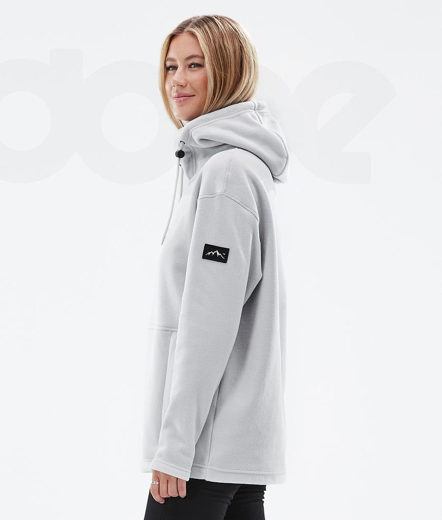 Dope Cozy II W Vlies Dames Zilver | NLZG3867