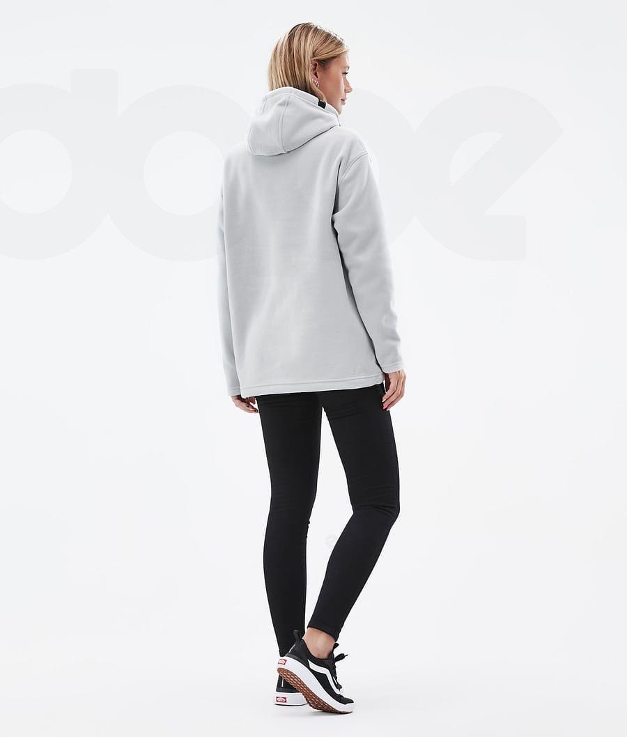 Dope Cozy II W Vlies Dames Zilver | NLZG3867