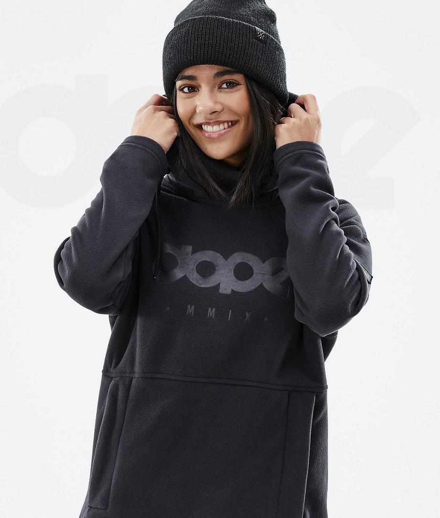 Dope Cozy II W Vlies Dames Zwart | NLJJ3870