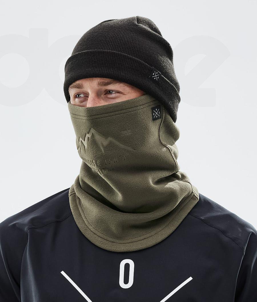 Dope Cozy Tube 2021 Masker Dames Olijfgroen Groen | NLDN3997