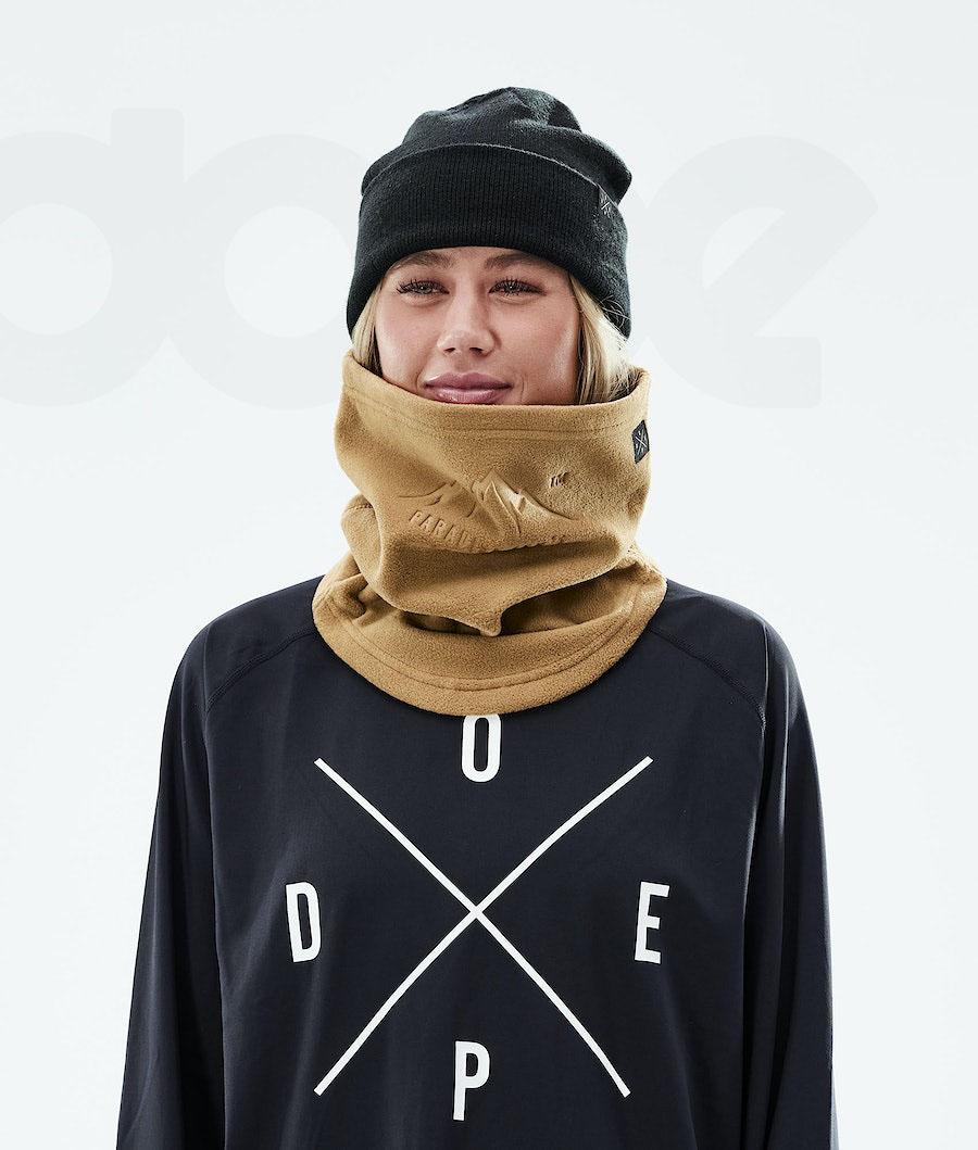 Dope Cozy Tube Masker Dames Goud | NLWY3990