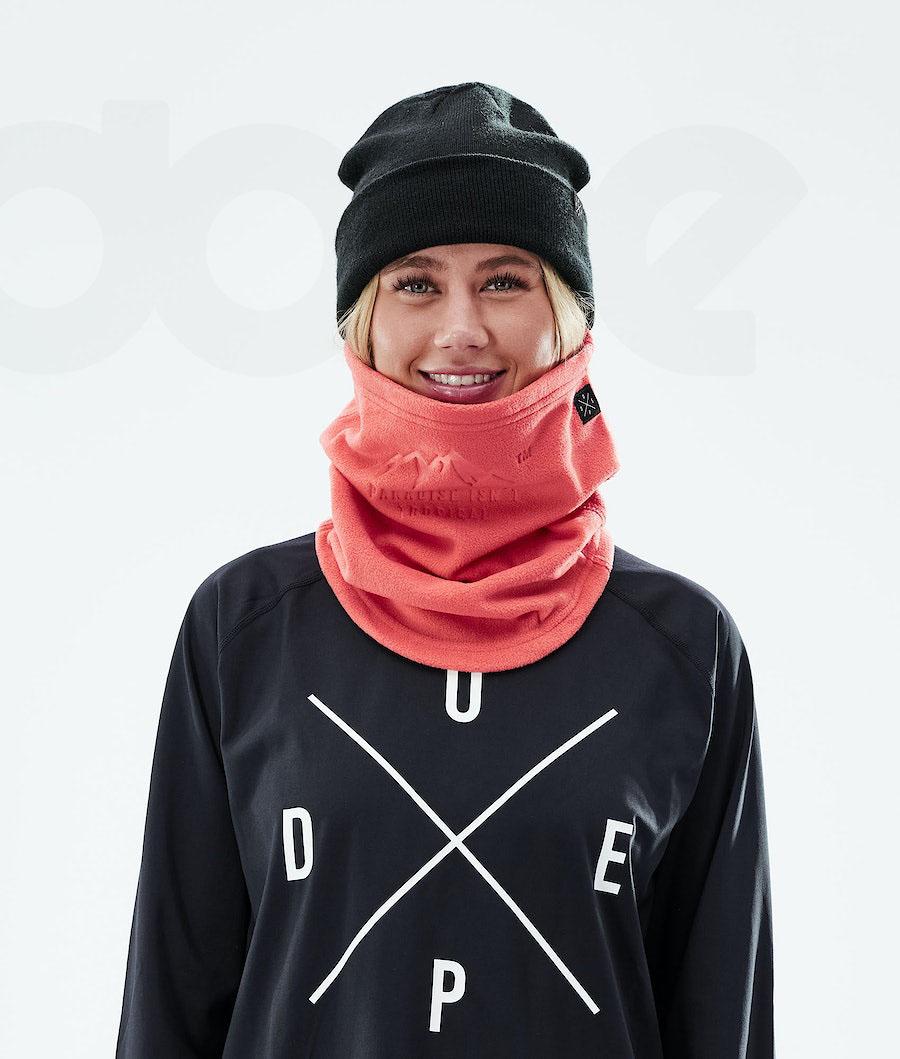 Dope Cozy Tube Masker Dames Rood | NLQZ3991