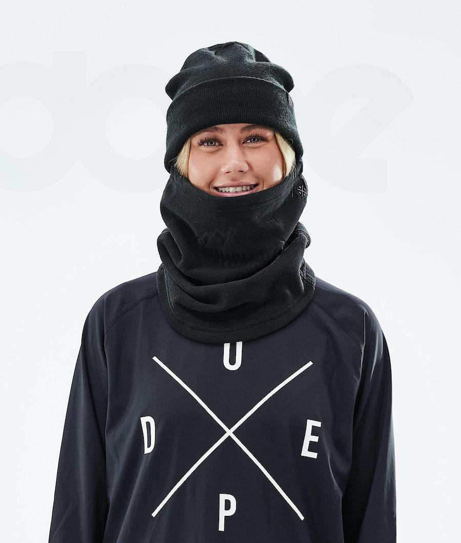 Dope Cozy Tube Masker Dames Zwart | NLFM3996