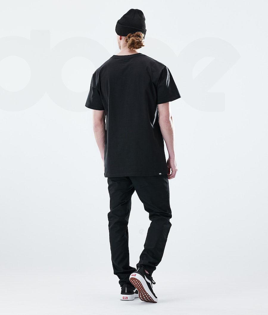 Dope Daily 2X-UP T-shirts Heren Zwart | NLHK2977