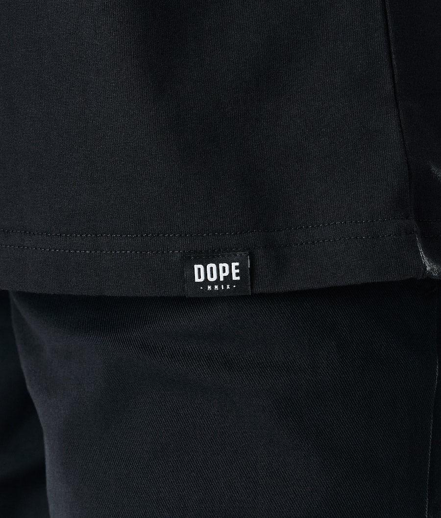 Dope Daily 2X-UP T-shirts Heren Zwart | NLHK2977